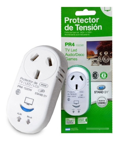 Protector Estabilizador De Tensión Led Smart Tv Gamers   