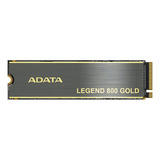 Disco Sólido 500gb Adata Legend 800, Pcie 4.0, M.2 2280