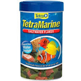 Alimento En Escamas Para Peces Marinos Cirujano Y Payaso Tetra Marine Saltwater Flakes 52g