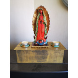 Virgen Guadalupe -centro Oración- Espiritualidad Decoración