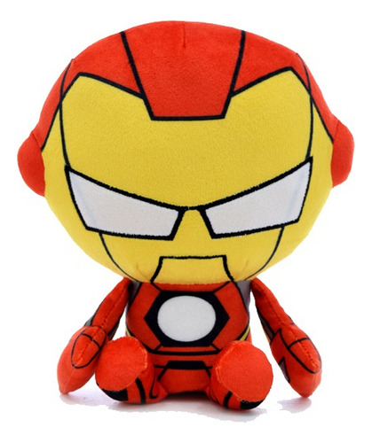 Iron Man Peluche Sentado 20 Cm Super Heroes Marvel