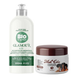 Kit Mel Cola 250g + Creme De Pentear Uti Bio Glamour 300ml