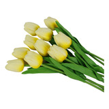 Ramos De 20 Tulipanes Flores Artificiales Decoración Hogar