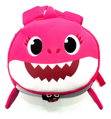  Mini Mochila Babyshark Rosa