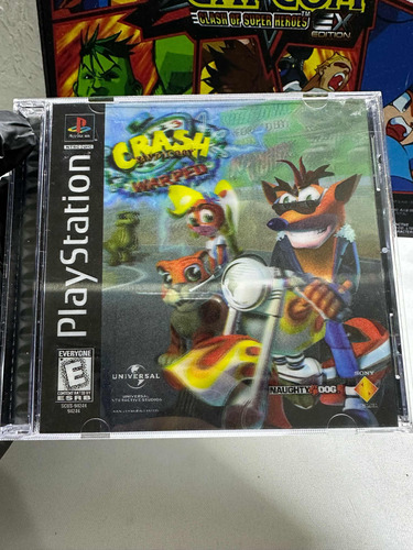 Crash Bandicoot Warped Holograma Ps1 Psx Ps One