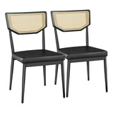 Sillas De Comedor En Rattan  - Compatible Con Cocina Y Comed