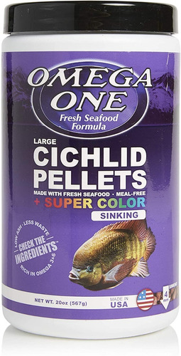 Cichlids Pellets Comida Gránulos Color C - g a $143