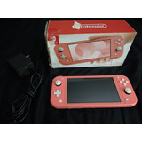 Nintendo Switch Lite 32gb Standard Color  Coral