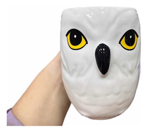 Taza 3d Ceramica Hedwig Harry Potter, Excelente Calidad