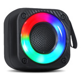 Mini Caixa De Som Portátil Rgb Bluetooth Rádio Caixinha Usb