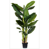 Árbol Artificial - Banano Tronco Verde 150cms
