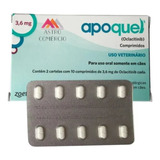 Apoquel Dermatológico Anti Coceira Cães 3,6 Mg Original