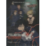 Dvd Box Fullmetal Alchemist   Volume 2 3 Dvds Capa Holográf