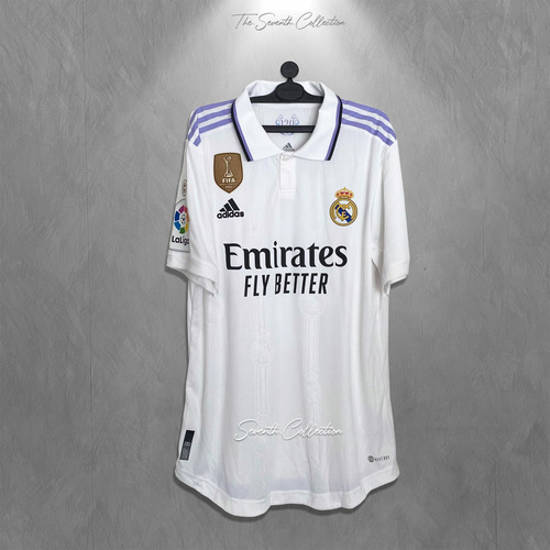 Real Madrid 2022 2023 Utileria Benzema Match Jersey La Liga
