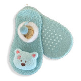 Pantufa Sapatilha Sapato Infantil Bebe Azul Pequeno 15/16