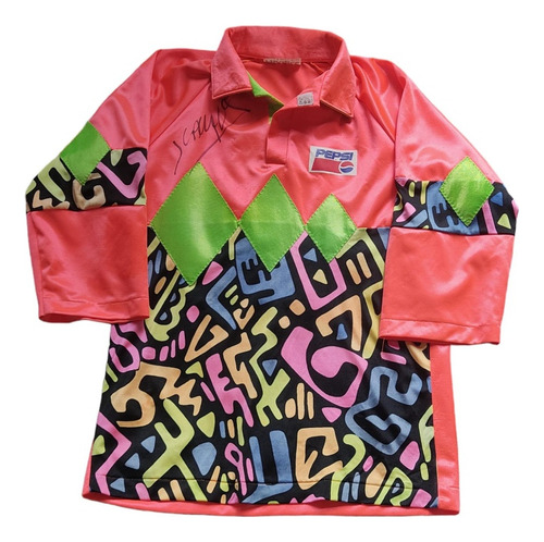 Jersey 90s Pepsi Firmada Jorge Campos 