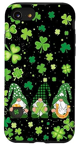 Funda Para iPhone SE (2020) / 7 / 8 Irish Gnome Shamrock Clo