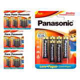 48 Pilhas Alcalinas Aa Panasonic (8 Cart)