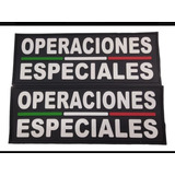 1 Pz De Parche Insignia Pvc Tactico Operaciónes Especiales 