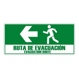 Señalización Fotoluminiscente Para Evacuación Señal