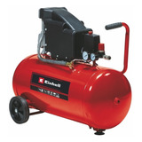 Compresor De Aire 50 L Einhell Tc-ac 190/50/8 Color Rojo