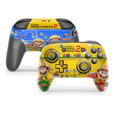 Skin Para Nintendo Switch Pro Controle Adesivo - Modelo 008