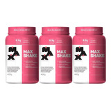 Combo 3x Max Shake - 400g Cada - Max Titanium Sabor Variados