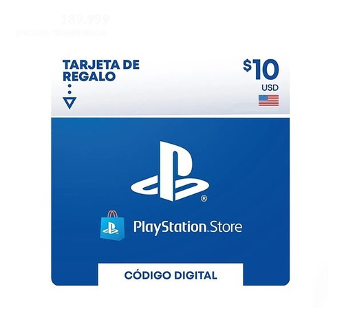 Tarjeta Psn  10 Usd - Entrega En Minutos