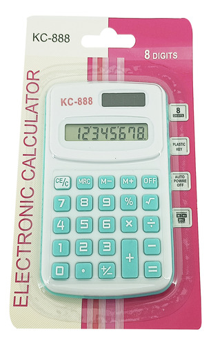 Mini Calculadora De Mesa 8 Digitos Kc-888