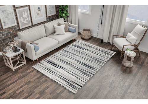 Outlet Alfombra Turca Beta 417 2.50x3.50 Pol Gris/plata