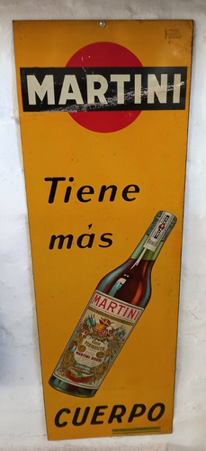 Antigua Chapa Original Martini - Leer Oferta Dcta!