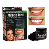 Blanqueador Dental Pasta Natural Carbon Miracle Teeth 20grs