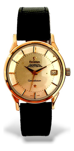 Relógio Omega Pie Pan 1966 Aço Ouro Rosa 1966 Galeria Joias