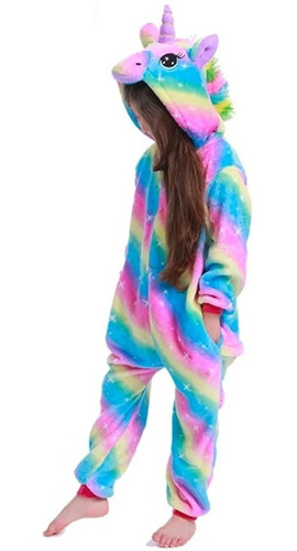 Pijama Ice Cream Multicolor Enterizo Kigurumi 3-12 Años