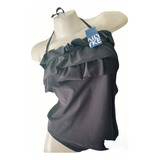 Tankini Strapless Con Volados Ailyke