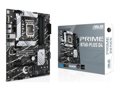 Board Asus Prime B760 Plus D4 Socket Lga1700 I12 I13 Gen