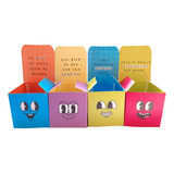 12 Caja Candybar Souvenir Cumple Caramelos Eventos Color 