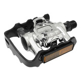 Pedal Misto Mtb Clip E Plataforma Alumínio Vp