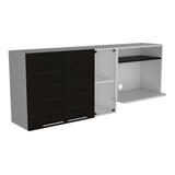 Gabinete Superior Viltex Wengue Y Blanco