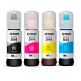 Pack De Tinta Epson 544 Original Para Ecotank L3110