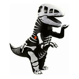 Rev Disfraz Inflable De Fósil De Dinosaurio T-rex De Línea