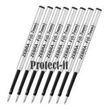 8 Repuestos Tinta Pluma Boligrafo Zebra F-301 Original 0.7mm