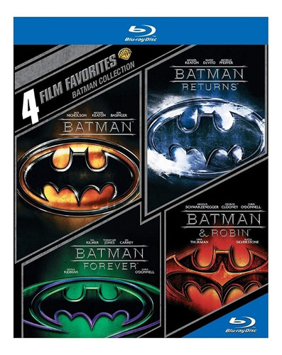 Blu-ray Batman Collection / Incluye 4 Films