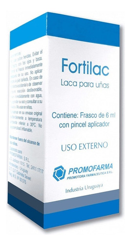 Fortilac Laca Reparadora Y Fortalecedora De Uñas X 7 Ml