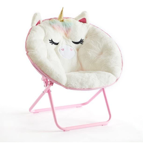 Heritage Kids Silla Con Platillo De Unicornio, Para Videoju.