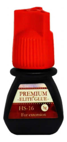 Cola Elite Hs16 5g Extensão Cílios Fio Premium Black Glue