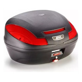 Baul Trasero Moto Givi 47 Litros E470n 2 Cascos Monolock