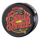 Scout Pomade Classic Hold 60g - Efeito Brilho Média Fixação