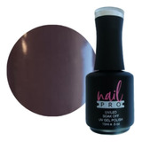 Gel Polish Color Café Oscuro Marrón X104 Nail Pro Permanente