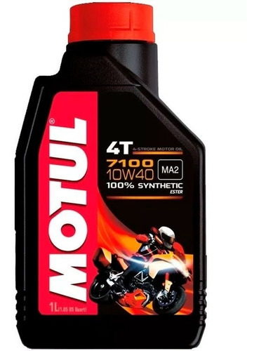 Aceite Motul 7100 4t 10w40 100% Sintetico - Fas Motos